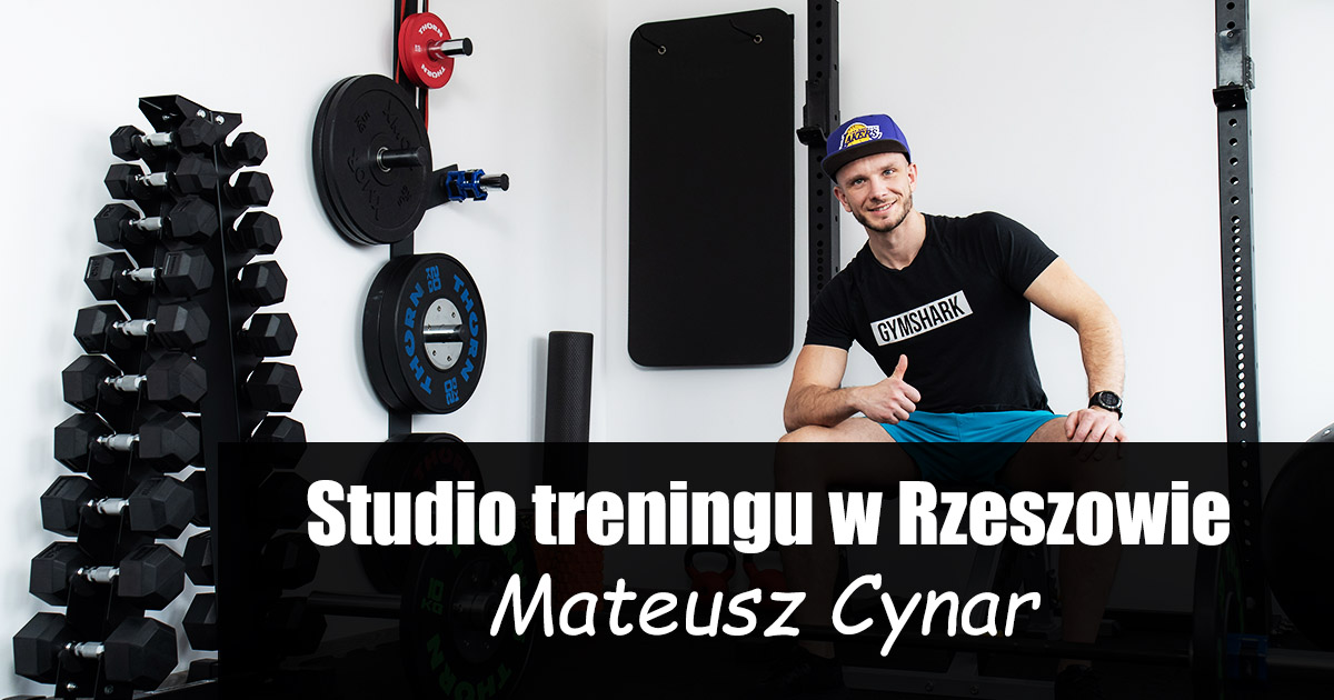 studio treningu Rzeszów - Mateusz Cynar